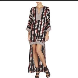 BCBG MAX AZRIA NORINA KIMONO HI LOW DRESS M/L
